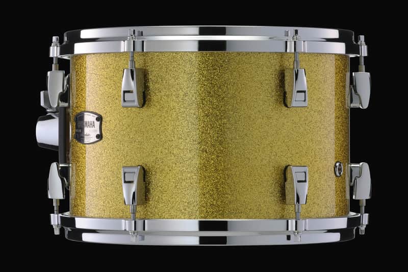 YAMAHA Absolute Hybrid Maple 16 x 15 Floor Tom - Gold Champagne Sparkle - AMF1615-GCS - In Stock image 1