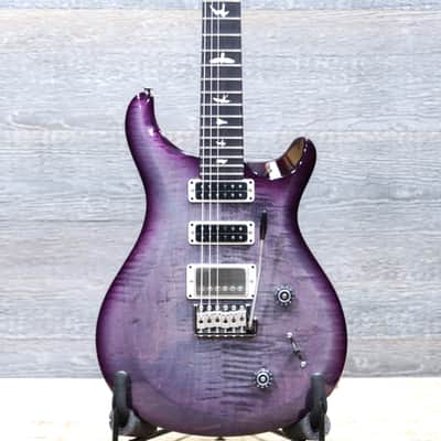PRS S2 Studio Pattern Regular Faded Gray Black Purple Burst Electric Guitar w/Bag image 1