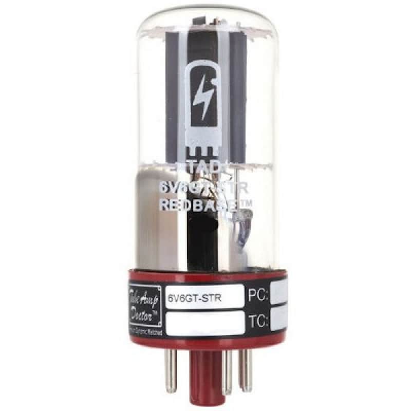 Tube Amp Doctor Valvola Finale Tad Premium Matched   Tad 6 V6 Gt Str Redbase image 1
