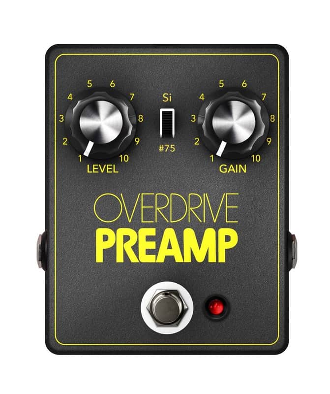 JHS Overdrive / Preamp 2022  Black / Yellow