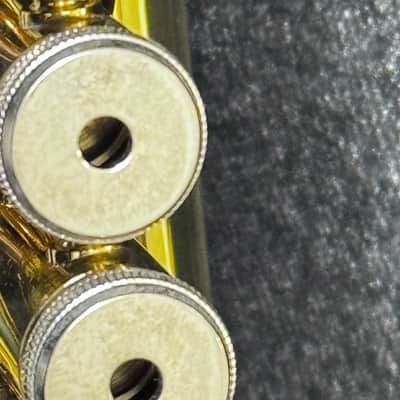 Jean Paul USA TR-430 Intermediate Student Trumpet Outfit with Contoured Case 2010s - Clear-Lacquered Brass image 6