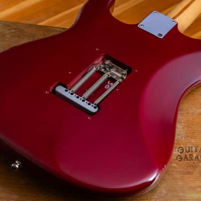 2007 Fender USA American Highway One Stratocaster Wine Red satin nitro rosewood fretboard image 10
