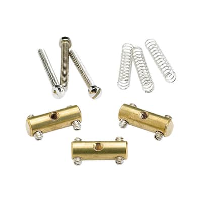 Fender Pure Vintage '52 Telecaster Plain Brass Barrel Saddle Set