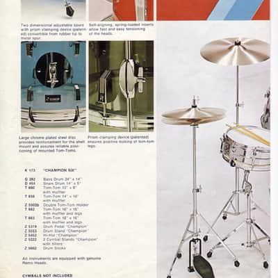1979 Sonor Acryl Champion 16x16 Floor Tom Red image 6