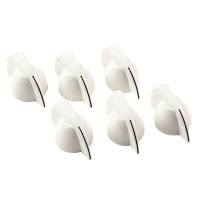 Fender Chicken Head Amplifier Knobs - White image 2