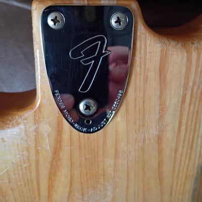 Fender Stratocaster 1979 Natural Finish American USA Vintage 70s Strat Guitar with Lindy Fralin pickups plus original Fender pickups image 14