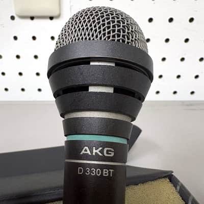 Vintage AKG D 330 BT Dynamic Microphone w/ Original SA 41/1 Clip & Box - Iconic ABBA Vocal Mic image 14