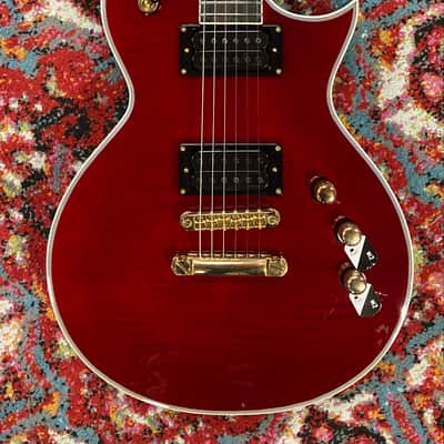 ESP LTD EC-1000T CTM 2021 - See Thru Black Cherry, Very Good, DEMO, SKU: I647821 image 1