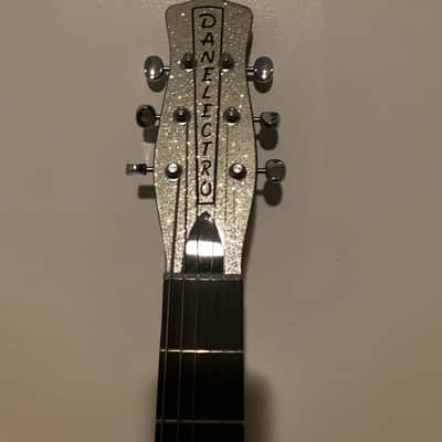 Danelectro 59M NOS+ Silver Sparkle image 4