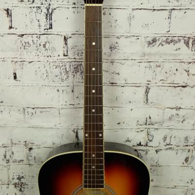 2009 Great Divide LD-2-SB Dreadnought Acoustic Guitar – Vintage Sunburst image 3