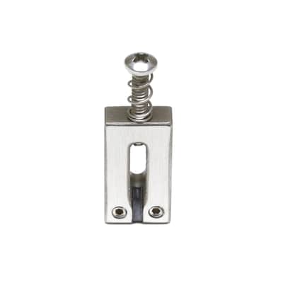 Graph Tech String Saver BRUSHED STEEL CHROME 6 Saddles Set for Fender Strat/Tele image 5