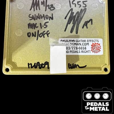 Analogman Sun Lion Sunbender MK1.5 Version - Gold X17115 image 8