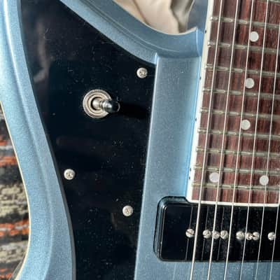 Rivolta Guitars Mondata Classico 2025 - Ice Blue Metallic image 4