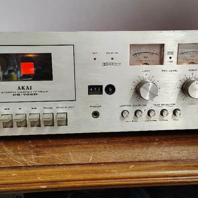 Akai CS 705D cassette deck in excellent condition, serviced - 1980's image 1