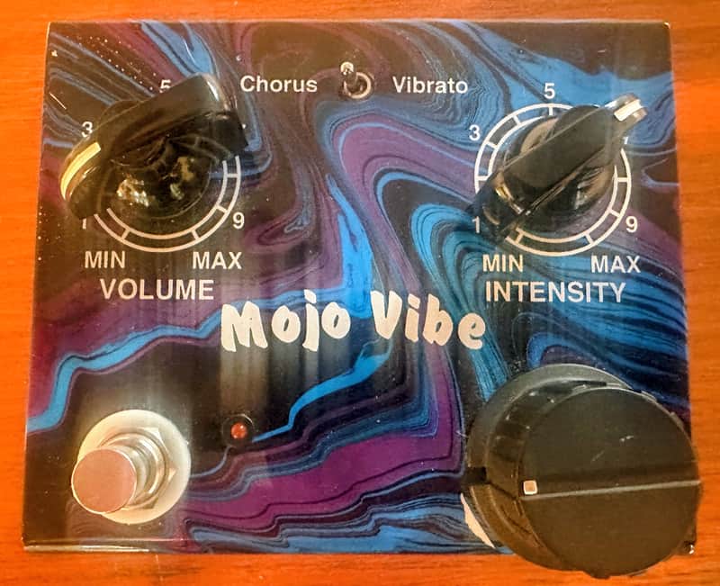 Sweet Sound Mojo Vibe – MINT Swirl Finish (2012) w/ Original Box & Manual! image 1