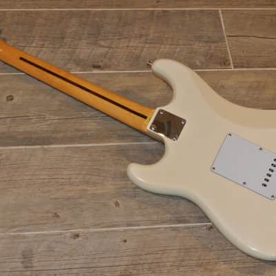 1980's Series 10 by Bently Stratocaster- HSS - White with Matching Head- Clean! image 9