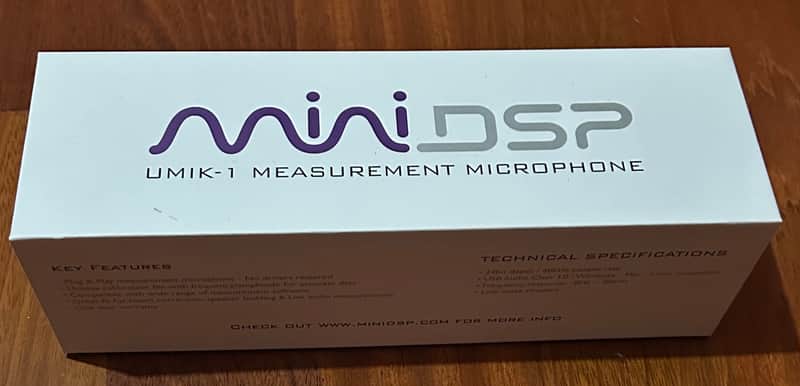 MiniDSP Umik-1 Measurement Microphone image 1