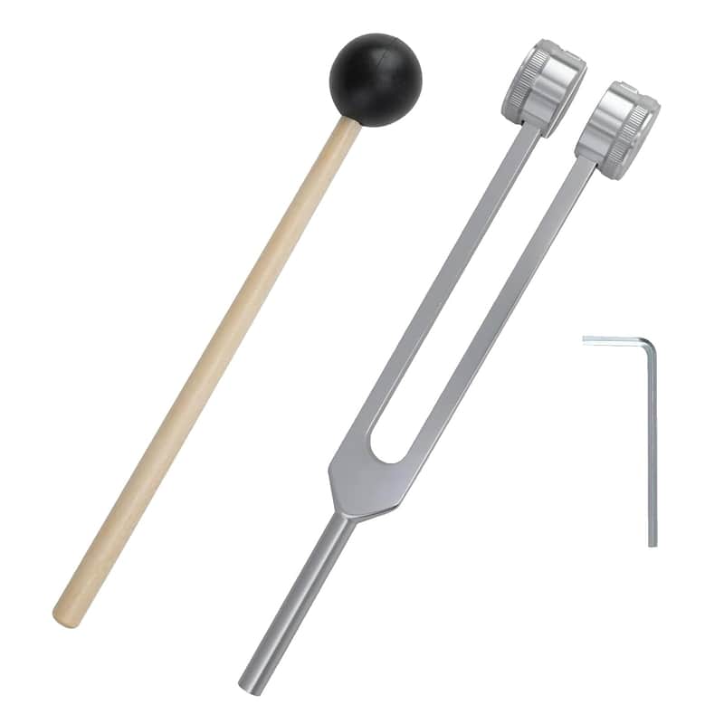 2025 Unbranded 128Hz Tuning Fork Hammer Aluminum Alloy Medical...