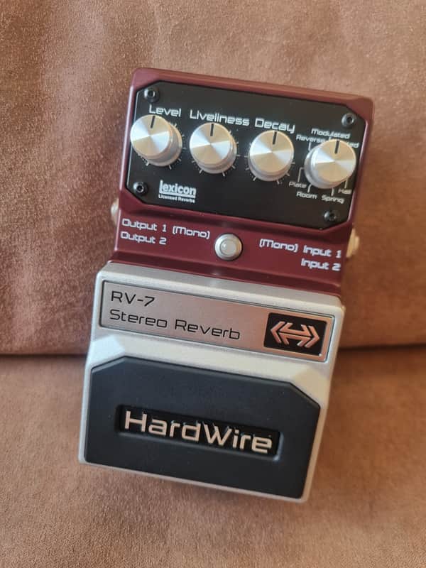 DigiTech Hardwire RV-7 Stereo Reverb