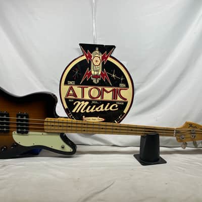 Fender Pawn Shop Reverse Jaguar 4-String Electric Bass MIM - Made in Mexico - 2-Color Sunburst image 1
