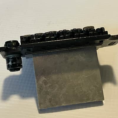 1985 Era Original Floyd Rose Made in Germany Black Tremolo Bridge Vibrato image 8