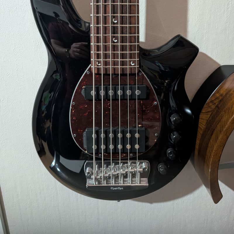 Ernie Ball Music Man Bongo 6 HS Mid-2000s - Black gloss