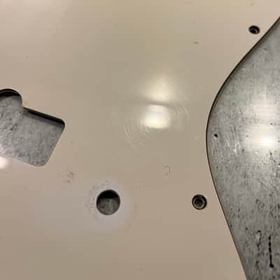 Pickguard for Samick Greg Bennett Fairlane 4String - white 3ply image 3