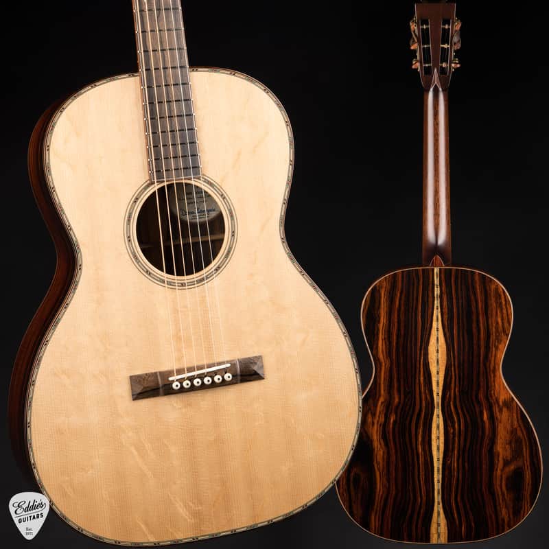 2025 - Bourgeois Victorian OMS-12 - Bearclaw Blue Sinker Sitka Spruce & Cocobolo image 1