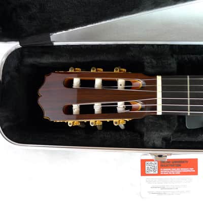 Neat Mint Hand-crafted in Japan '91 Asturias PUF / PU.F Flamenco Classical Nylon-String Acoustic-Electric Guitar image 6