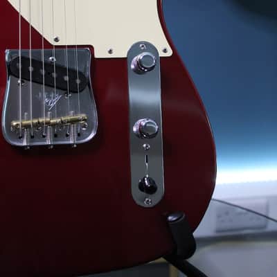 Fender CS Masterbuilt Tele by Yuri Shishkov 2017 - Dark Cherry image 9