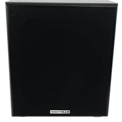 2) Rockville RockShelf 58B Black 5.25" Bookshelf Speakers+Bluetooth/Wifi Amp+Sub image 10