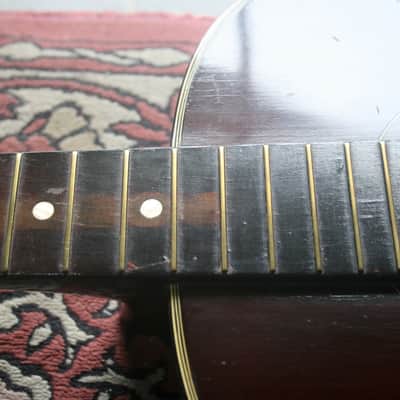Yamaha Nippon Gakki Dynamic Guitar No.10B Red Label 1961 Maroon+Original Semi Hrad Case image 24