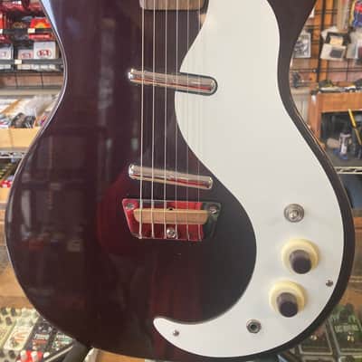 Danelectro DC-3 1998 - 2004 - Burgundy Metalic image 2