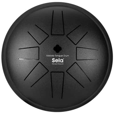 Sela 6" Melody Tongue Drum - Black image 2