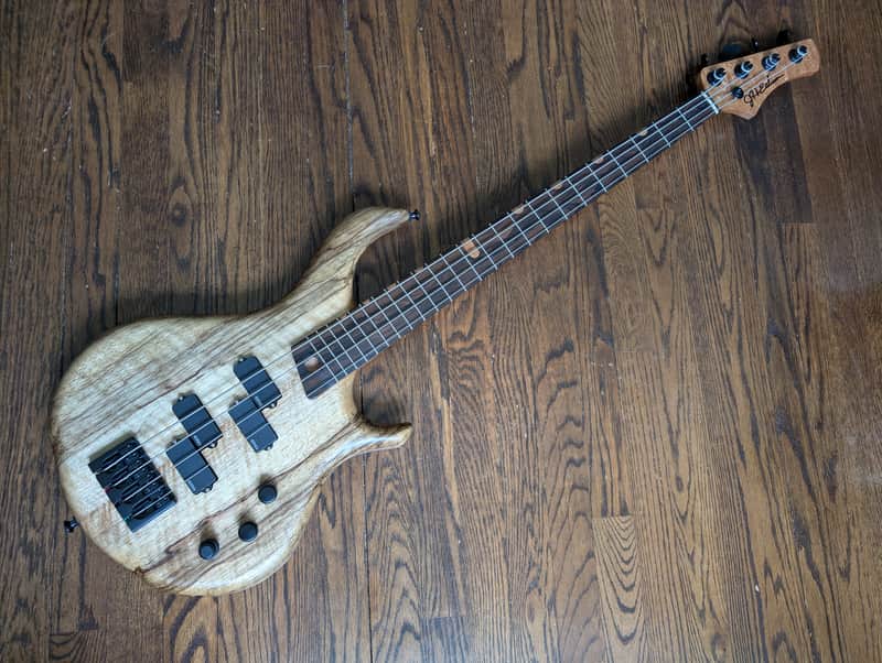 J H Ealum Custom Double Precision Bass, Handmade 2023 - Oil image 1