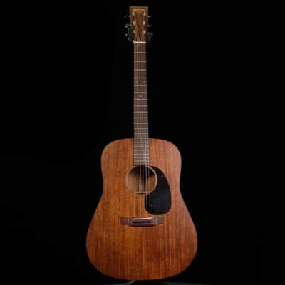 Martin D-15M Mahogany Dreadnought Acoustic Guitar - Natural image 3