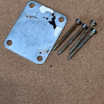Fender Vintage Neck Plate 1962 image 2