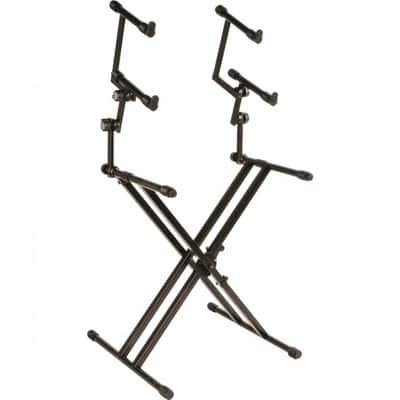 Quik Lok QL/623 Supporto a "X" professionale per 3 tastiere image 1