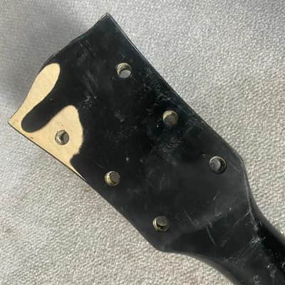Black Maple Wood DIY Project Guitar Neck, Rosewood Fingerboard image 6