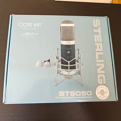 Sterling Audio ST6050 Allen Sides Ocean Way Signature Edition Large Diaphragm Cardioid FET Condenser Microphone 2010s - Blue image 8