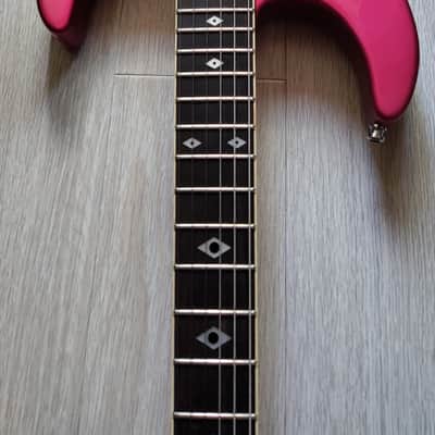Kramer Glide B-6 (ESP made) end 1988 - 2nd half 1989 Flip Flop Magenta Metallic image 6