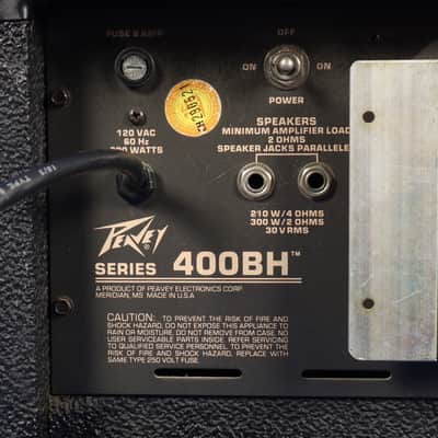 Vintage Peavey XR 600C 6-Channel Powered Mixer Amplifier Amp Series 400 BH image 6