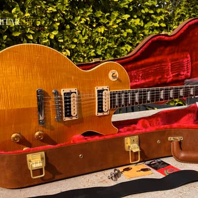 ♚SUBLIME♚'21 GIBSON Les Paul Standard*SLASH♚'AAAAA' TIGER♚Appetite Amber♚AMAZING image 21