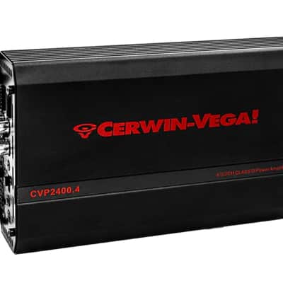 Cerwin Vega CVP2400.4 CVP PERFORMANCE 1400W MAX 4-CH SMALL CHASSIS AMPLIFIER image 3