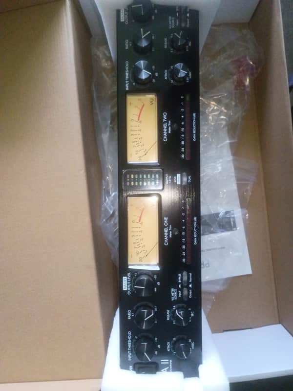 ART Pro VLA II 2-Channel Vactrol Compressor 2009 - Present - Black image 1