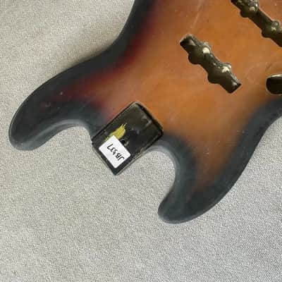 Lefty Basswood Jazz Bass Style Body image 2