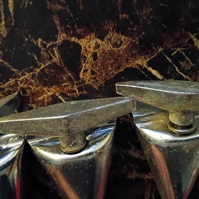 Remo Quadra Bass Drum Tension Rods and claws 80s image 8