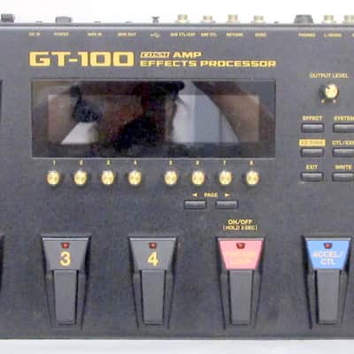 Used Boss GT-100 Version 2.0 Guitar Effects Processor VGC image 1