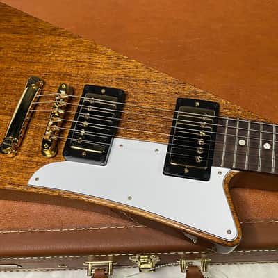 NEW! Gibson Custom 1957 Mahogany Moderne Reissue Electric Guitar - Antique Natural, VOS - 7.3lbs - G07318 image 2