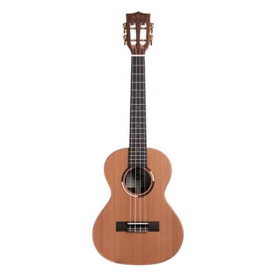 Kala KA-ASCP-T Solid Cedar Top Pau Ferro Tenor Ukulele – Satin Finish image 12